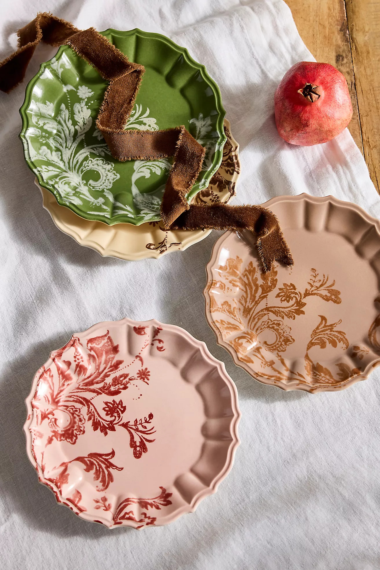 Botanical Silhouette Side Plate | Anthropologie (US)