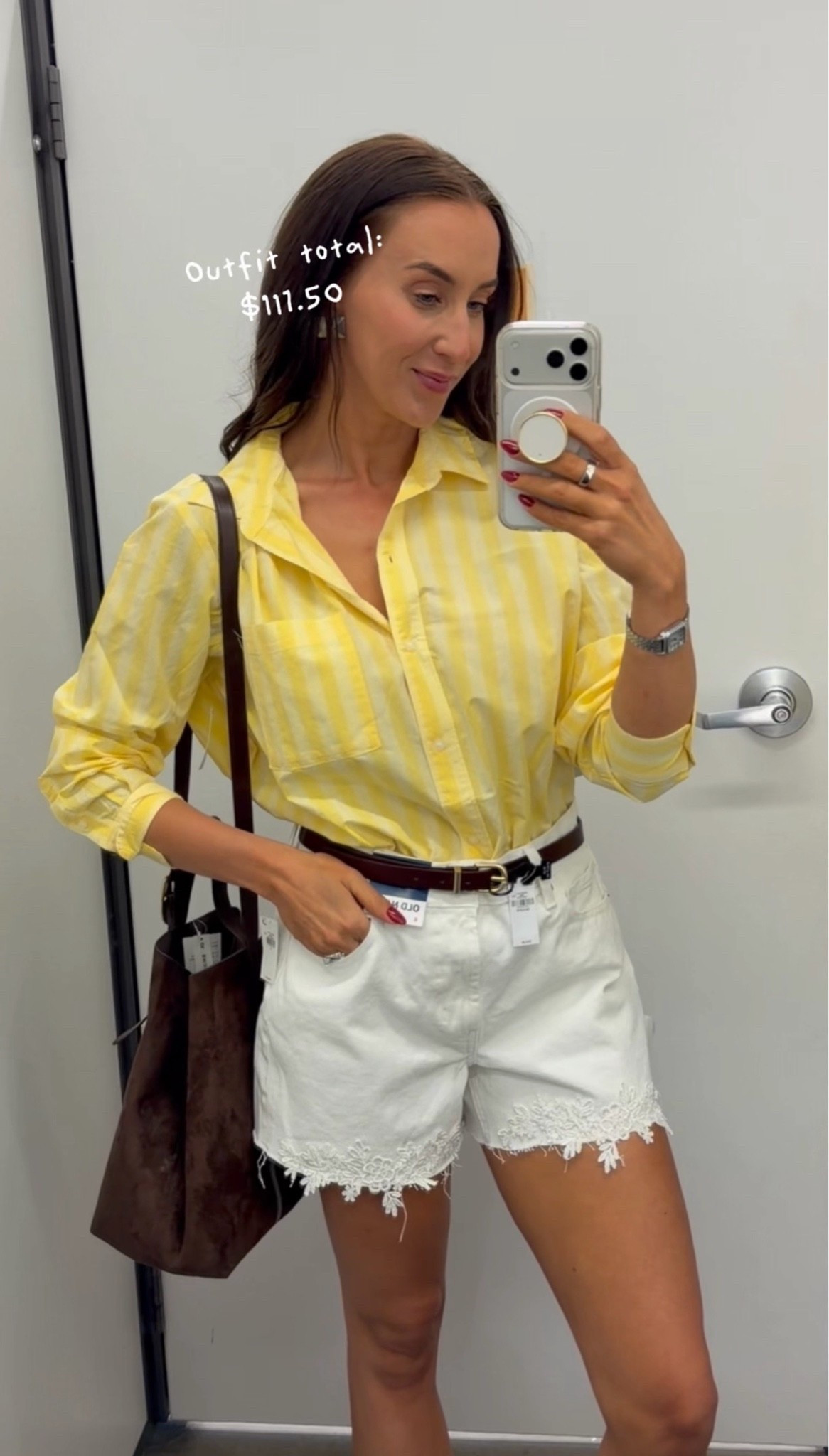 elevated brunch outfit - to make it more casual throw on a Tshirt!

Top: L (cropped length)
Shorts: 6 (need a size 4)
Belt: S

#LTKootd #LTKSaleAlert #LTKSeasonal