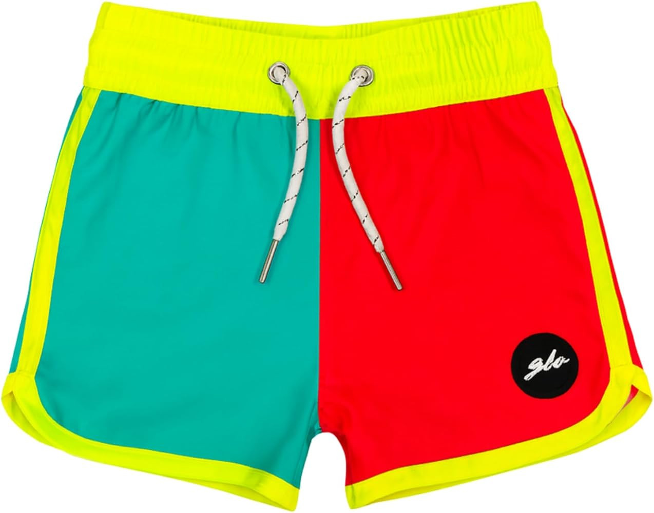 Board Shorts – Boys Neon High-Visibility Swim Trunks, Quick-Dry with Drawstring for Swim, surf,... | Amazon (US)