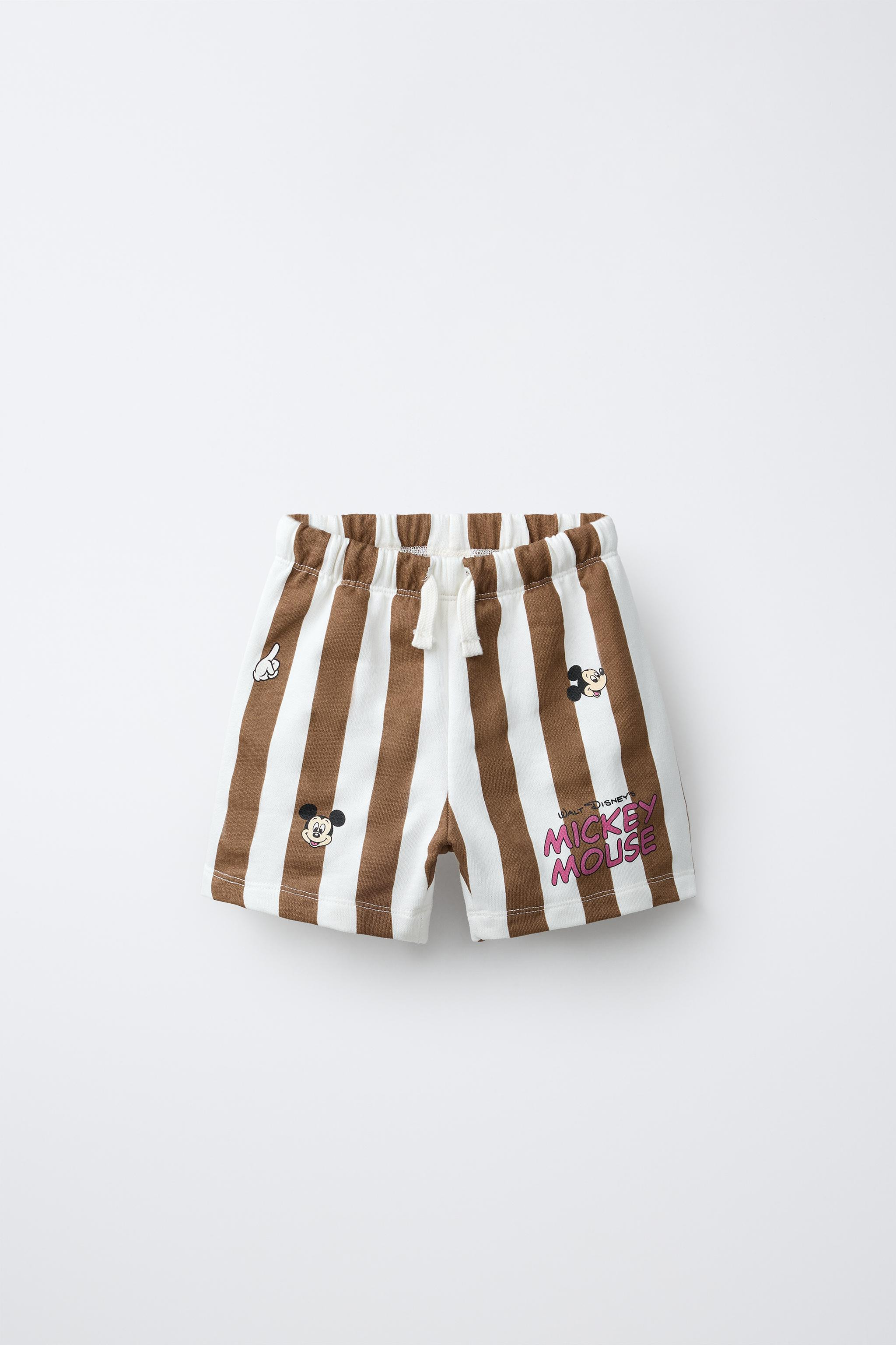 STRIPED MICKEY MOUSE © DISNEY PLUSH SHORTS | Zara US