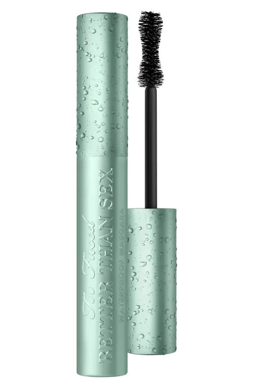 Too Faced Better Than Sex Waterproof Mascara in Black at Nordstrom, Size 0.27 Oz | Nordstrom