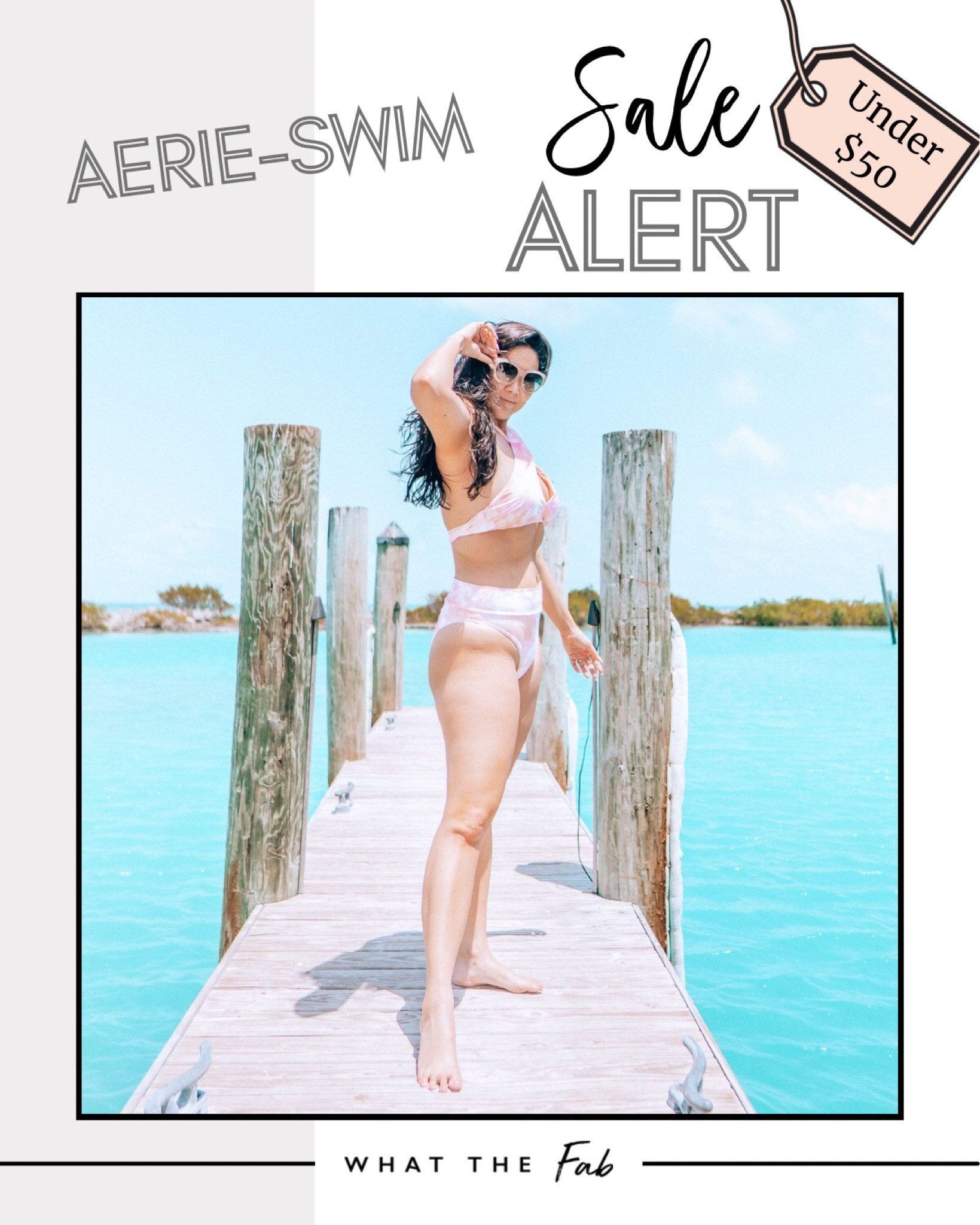 Aerie swim, bikini top, bikini bottom, beachwear, swimwear

#LTKSale #LTKswim #LTKunder50