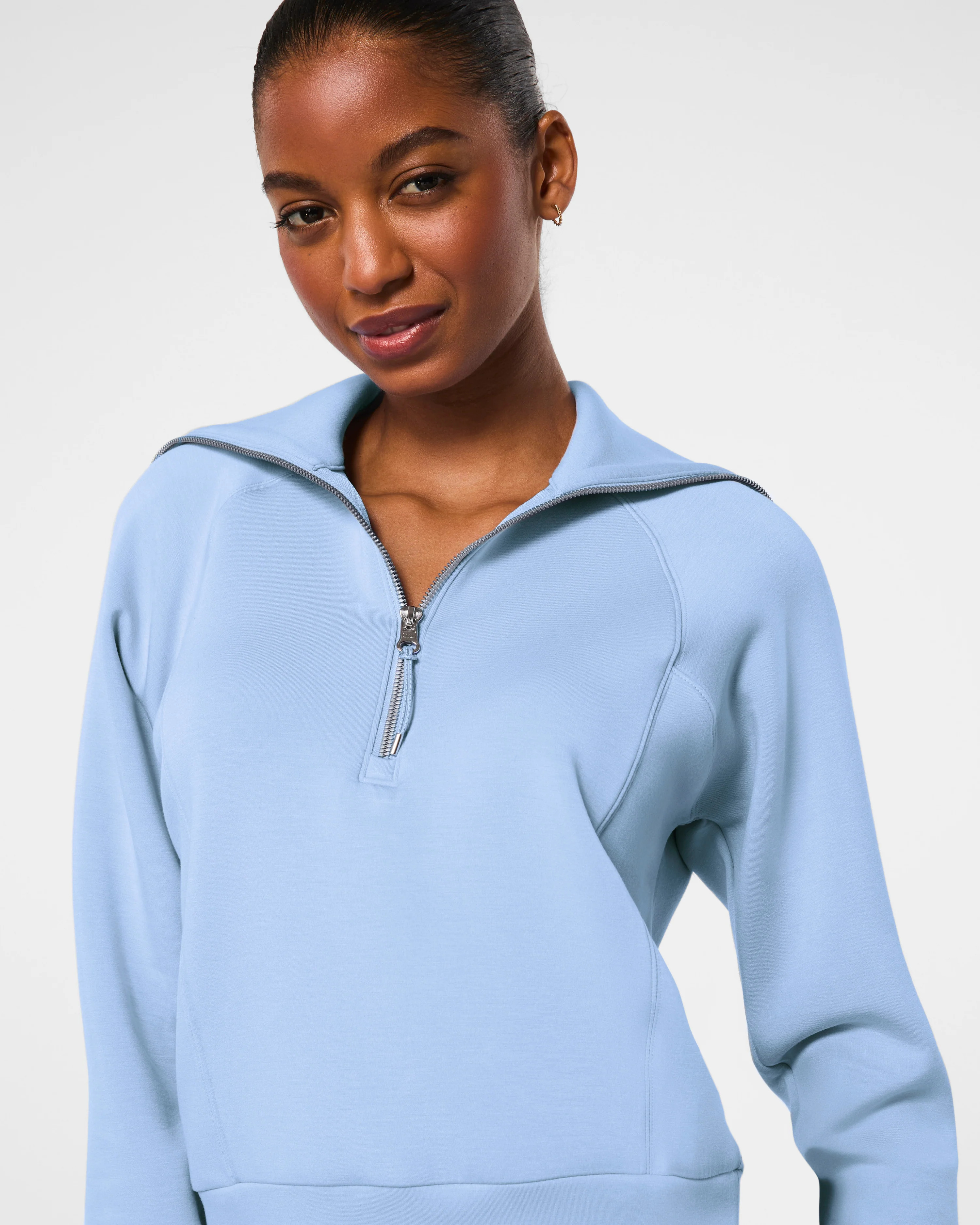AirEssentials Half Zip in Light-as-Air Fabric | SPANX | Spanx