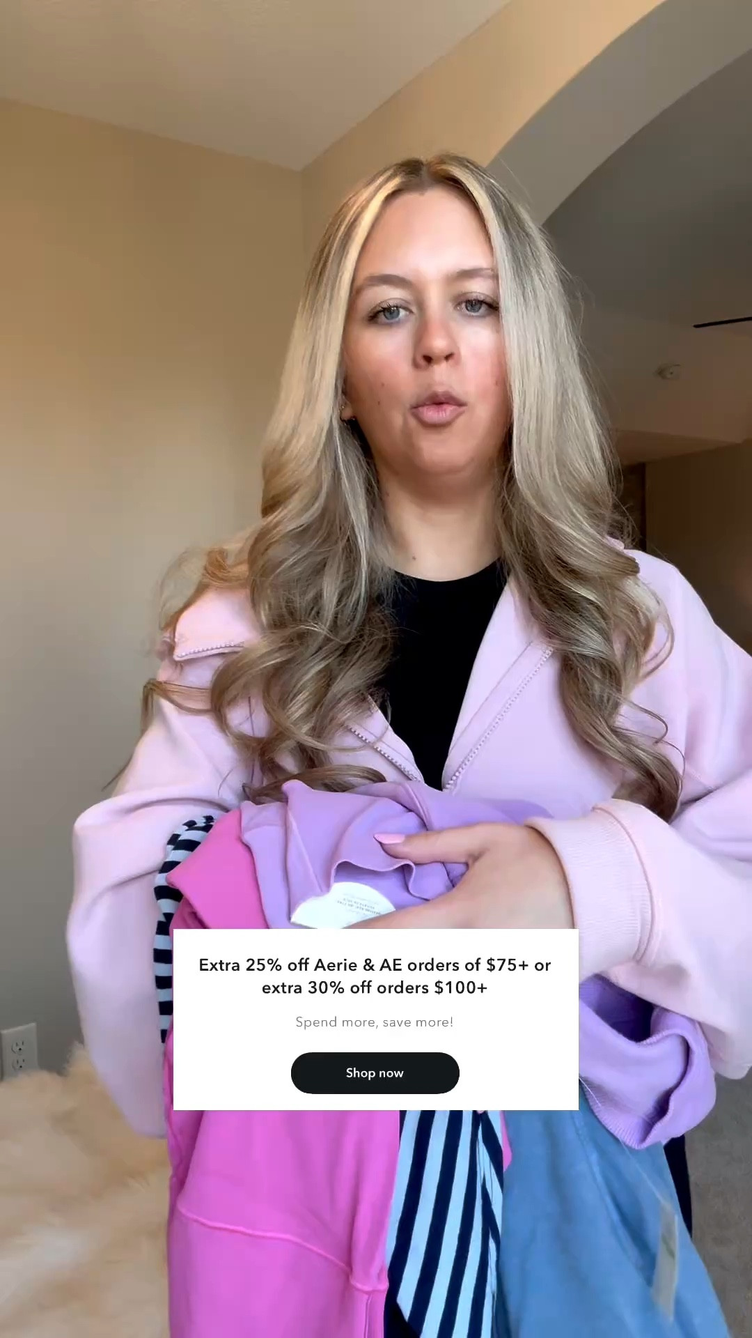 Aerie try on!! 
Use the LTK code for additional $$$ off!! 

#LTKSale #LTKStyle #LTKFashion #AmericanEagle #AEStyle #AEO #Aerie #AerieReal #DenimOnDenim #AEJeans #SpringStyle
