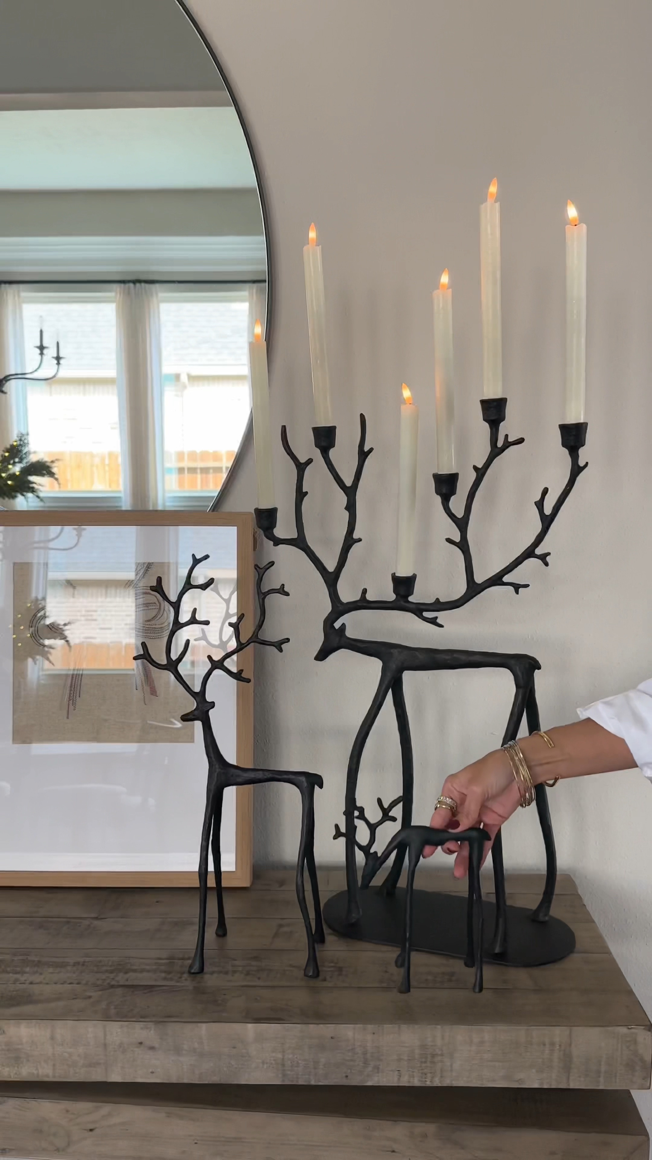 The viral reindeer are back in stock! These holiday staples are timeless and perfect no matter your decor style! They sell out incredibly fast each year! So get your early. 

#LTKVideo #LTKHome #LTKStyleTip