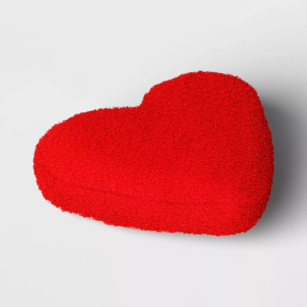 Oversized Teddy Boucle Heart Throw Pillow - Threshold™ | Target
