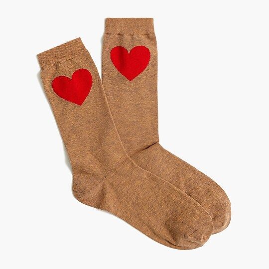 Heart trouser socks | J.Crew Factory