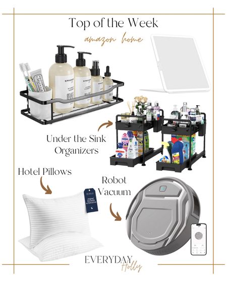 Top of the Week: Amazon Home

Amazon  home decor  home essentials  robot vacuum  hotel pillows  under the sink organizers  holiday  Seasonal  Must have  Clean  Hotel  Bedding  Pillow  Storage  Shower  Shower caddy  Toiletries  Travel mirror  Makeup mirror  Vanity

#LTKhome #LTKSale #LTKbeauty