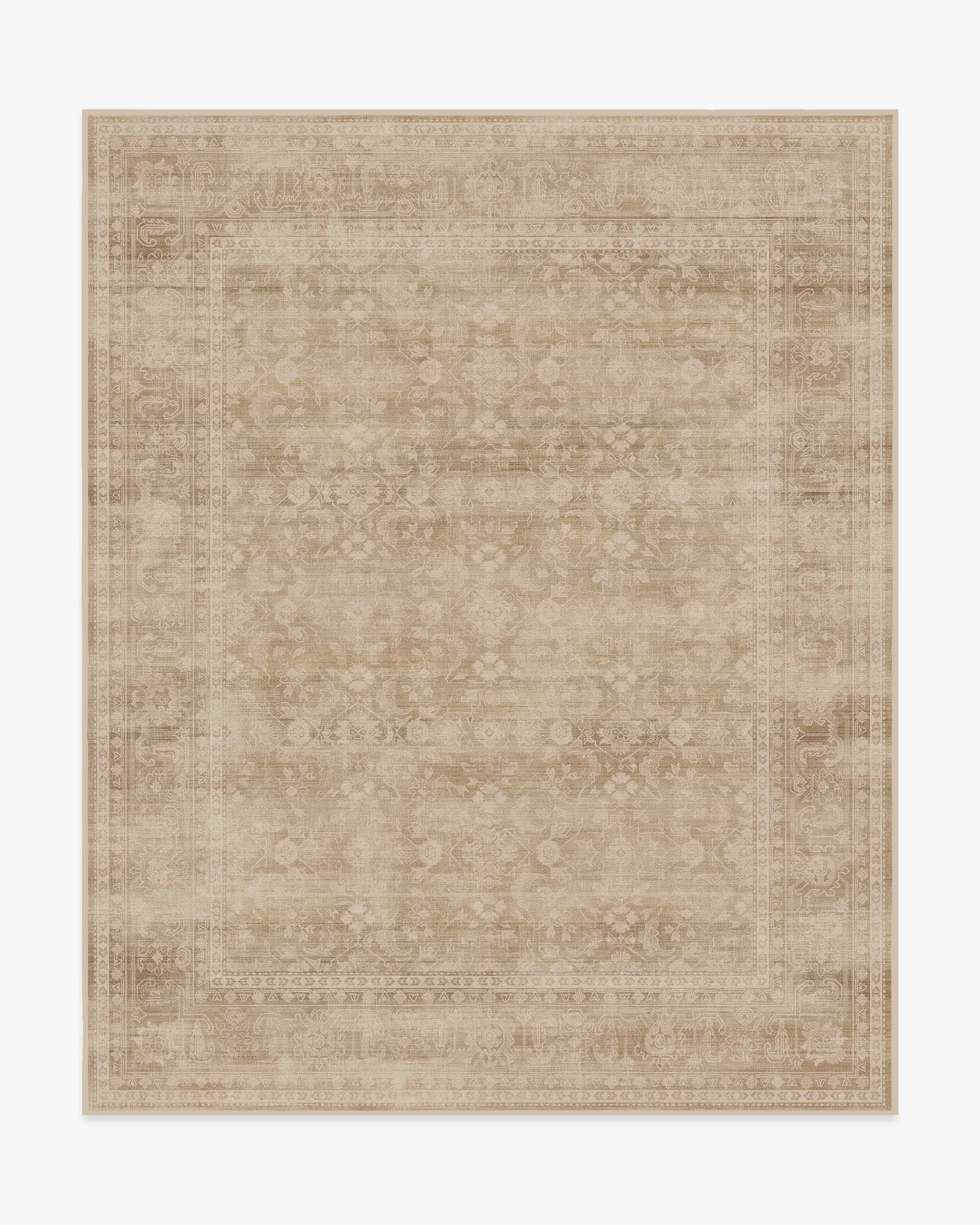 Ophelia Warm Natural Rug | Ruggable