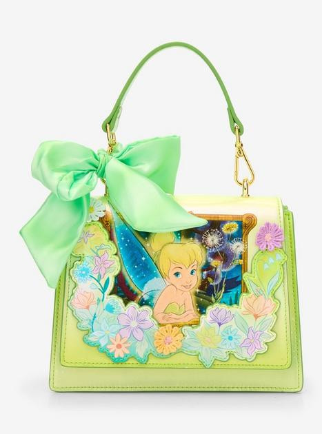 Loungefly Disney Peter Pan Tinker Bell Flower Iridescent Crossbody Bag — BoxLunch Exclusive | B... | BoxLunch