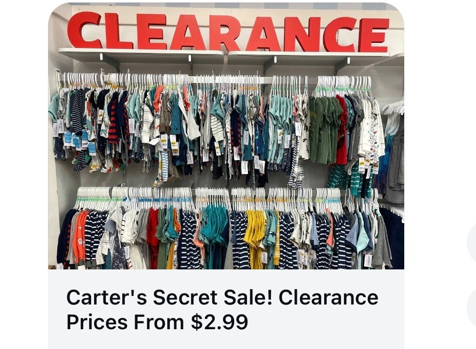 Carter sale

#LTKootd #LTKmomlife #LTKBaby