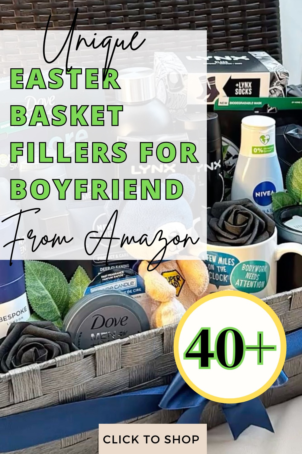 Easter basket ideas for your boy-friend. Easter gifts for him. Easter baskets ideas for your husband. #menseasterbasket #mensgifts #husbandgifts

#LTKSaleAlert #LTKMens #LTKStyleTip