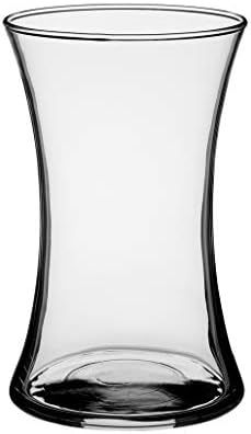 Floral Supply Online 8" Clear Gathering Vase- Decorative Glass Flower Vase for Floral Arrangement... | Amazon (US)