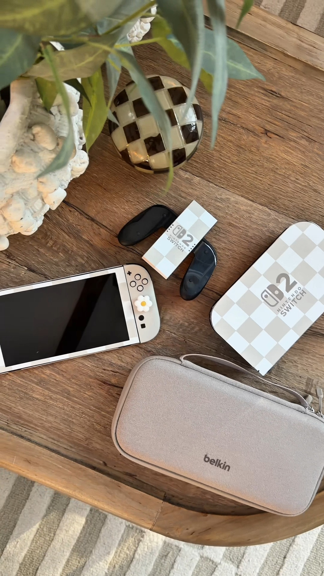 Setting up my new Nintendo switch 2 🫶🏻 the skin is from lux skins official and I can’t link it here. But I linked everything else!

#LTKHome #LTKSeasonal #LTKSaleAlert