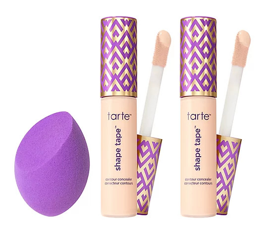 tarte Shape Tape Concealer Duo with Sponge | QVC