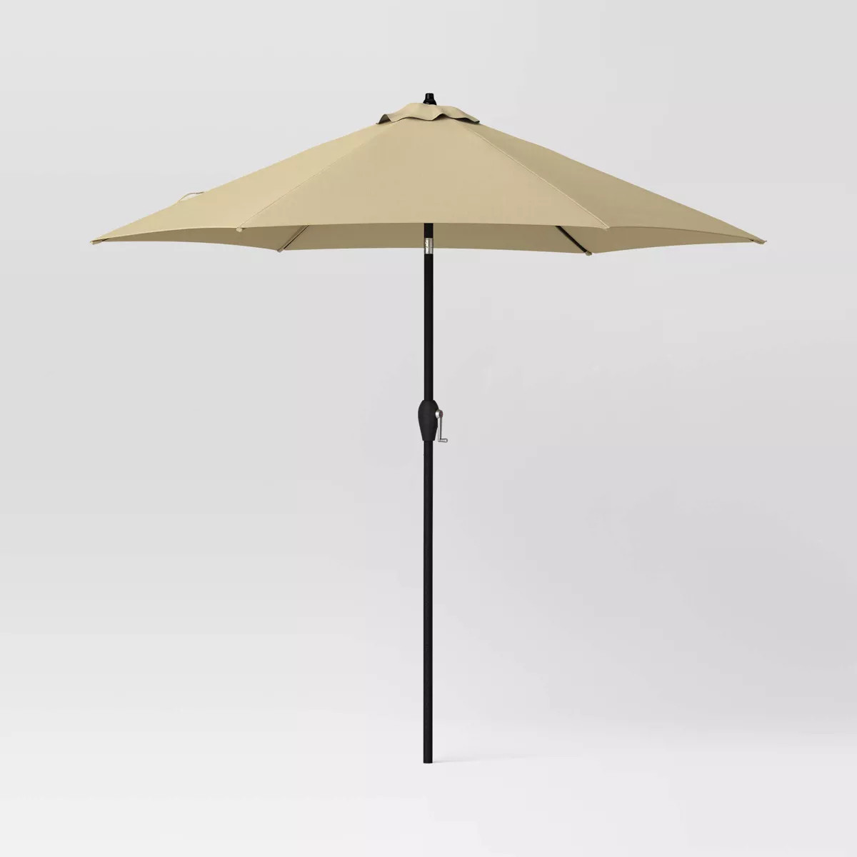 9' Round Outdoor Patio Market Umbrella with Black Pole - Room Essentials™ | Target