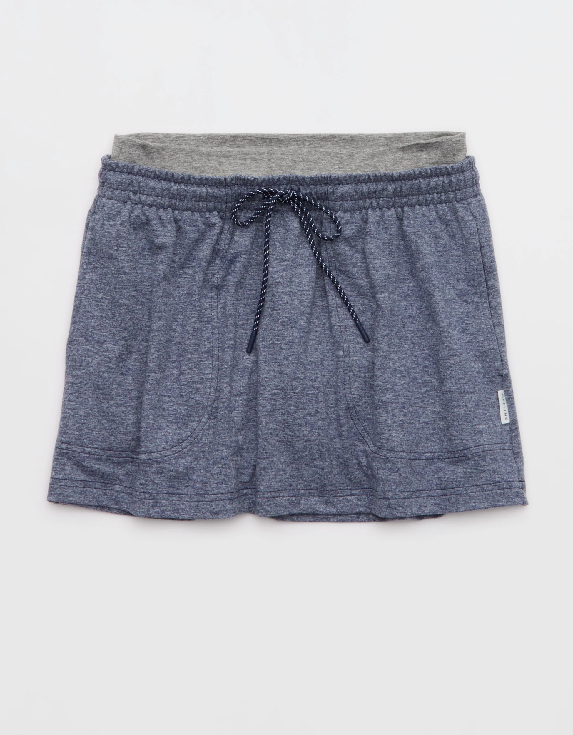 OFFLINE By Aerie Weekend Away Layered Waistband Skort | Aerie