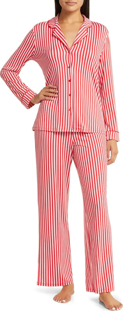 Moonlight Eco Long Sleeve Knit Pajamas | Nordstrom