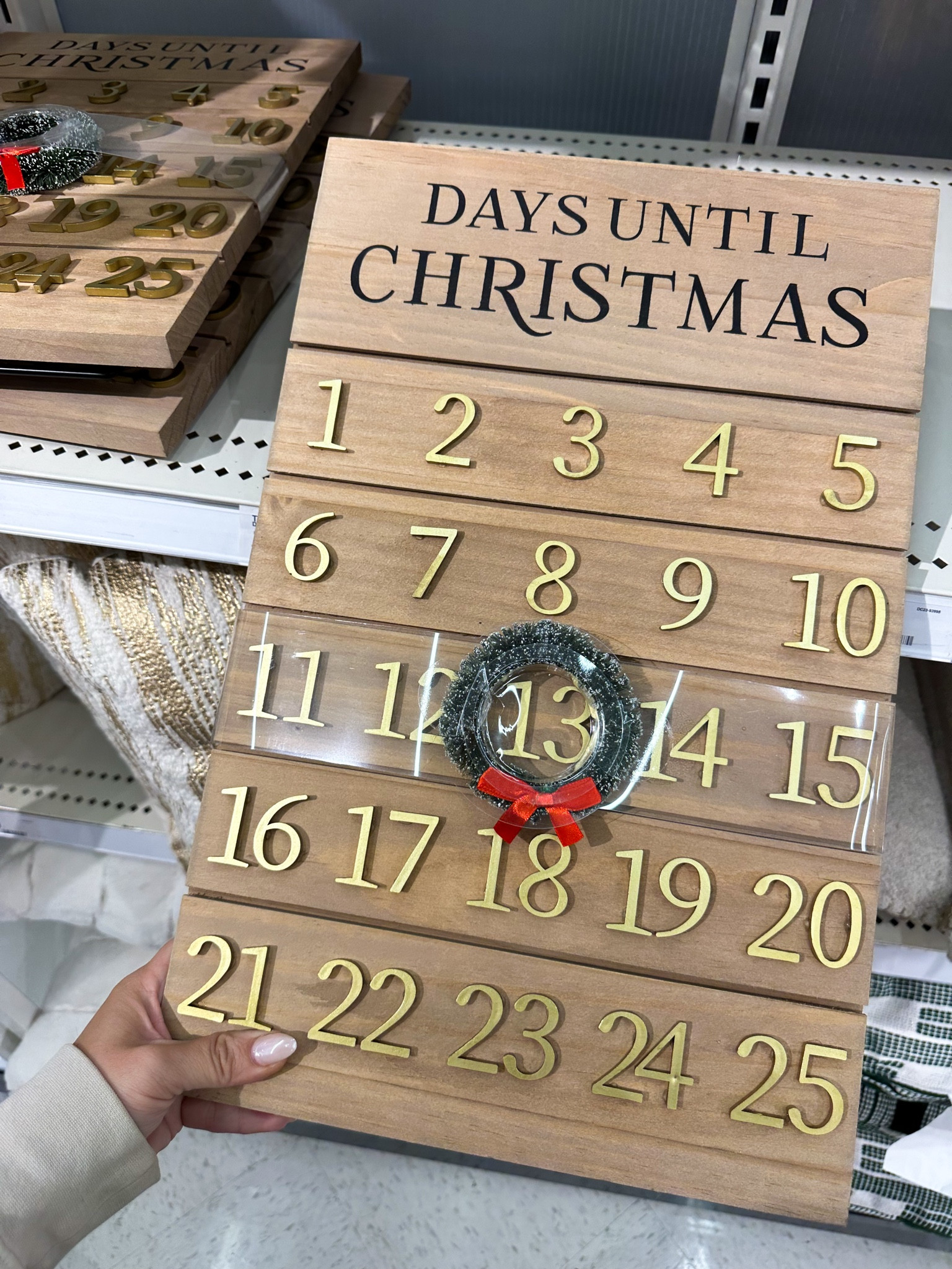 I got this countdown to Christmas board last yr and it is so pretty and good quality. 

#threshold #targetthreshold #thresholdchristmas #christmasdecor #thresholddecor #targetdecor #adventcalendar #neutralchristmasdecor #christmasaesthetic #giftguide

#LTKHome #LTKStyleTip #LTKSeasonal