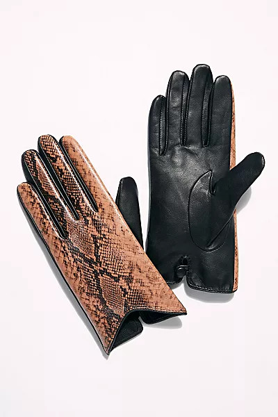 Snake Pattern Gloves | Free People (Global - UK&FR Excluded)