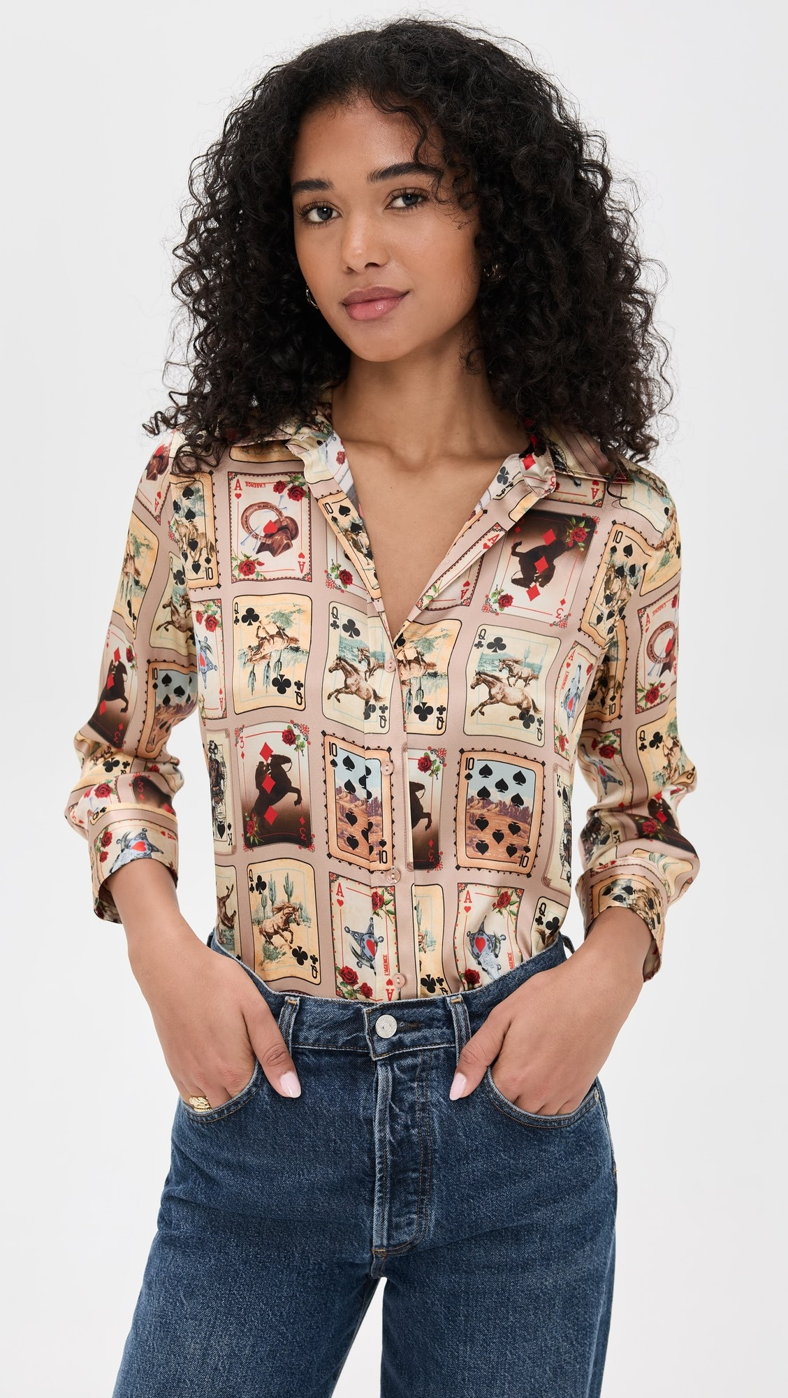 Dani 3/4 Sleeve Blouse | Shopbop