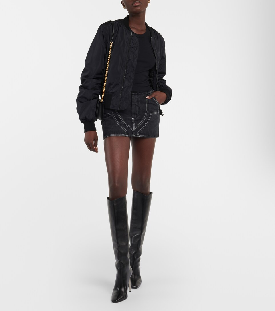 Low-rise denim miniskirt | Mytheresa (US/CA)