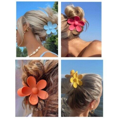 Flower Hair Claw Clips Hawaiian Hold Jaw Clip 7.5cm/2.95in Summer Accessories) | eBay UK
