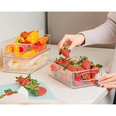 Clearspace Plastic Pantry Organization And Storage Bins – Perfect For Kitchen/fridge/ Refrigerator/cabinet Organizers - 6 Pack | Wayfair North America