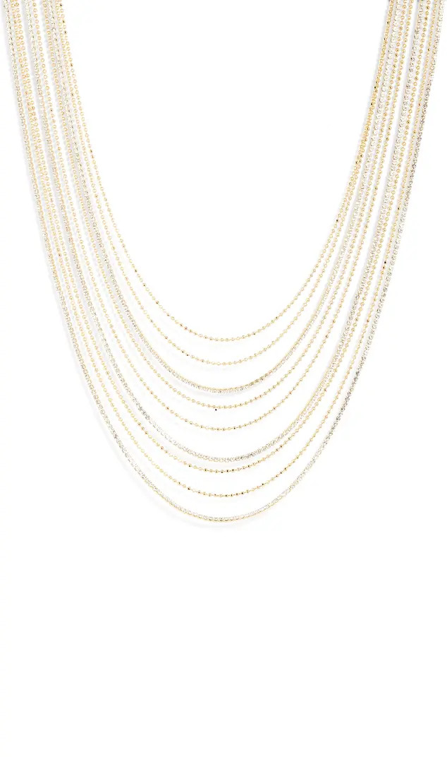 Tennis & Ball Chain Layered Necklace | Nordstrom