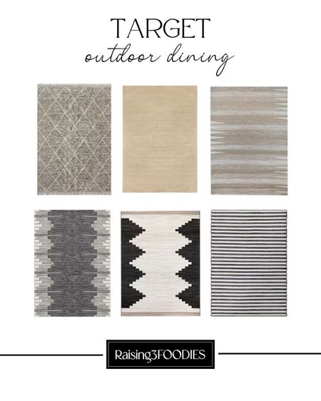 So many great outdoor rug finds from Target. Great for updating your outdoor space! 

#LTKFind #LTKSeasonal #LTKhome