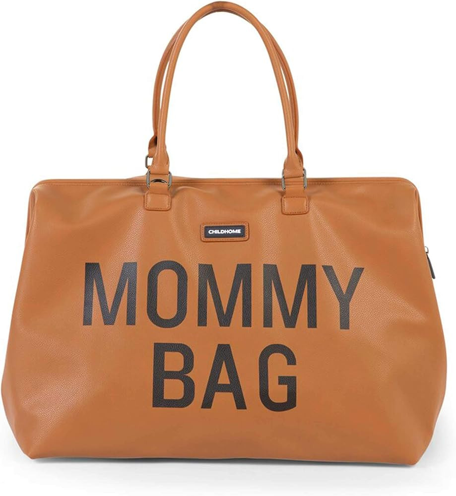 CHILDHOME Mommy Bag Big - Functional Large Baby Diaper Travel Bag for Baby Care. | Amazon (US)