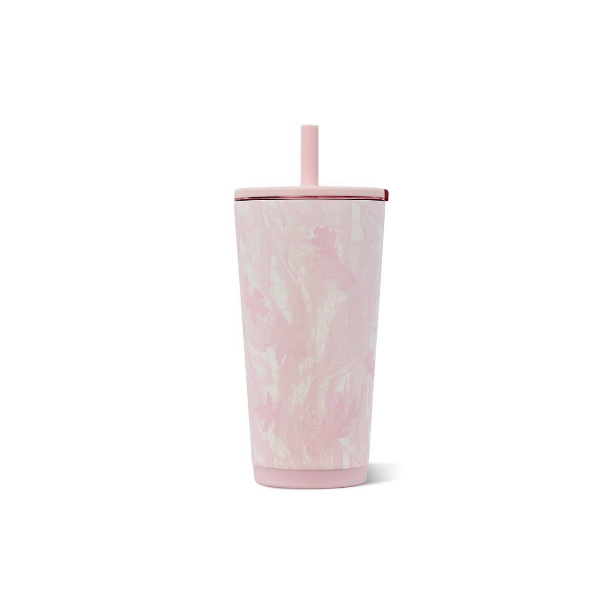 HydroJug 20oz Everyday Straw Tumbler Pink Camo | Target