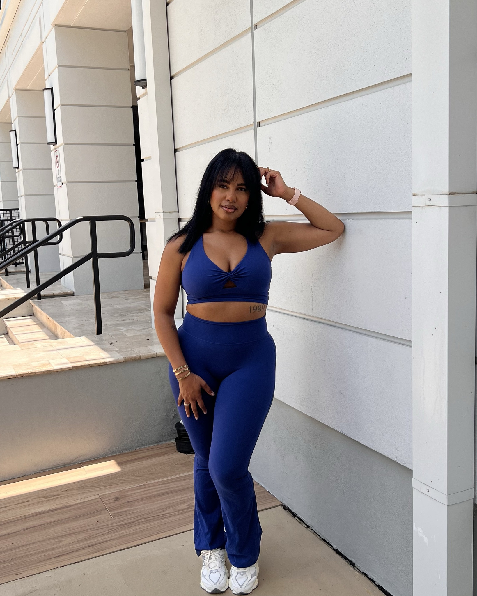 Just feeling cool in blue! I just love my Amazon gym fits from AoxJox! Always looks, feels good on, great color options, and fits true to size. Chef’s kiss 🤌🏽

#LTKActive #LTKFindsUnder100 #LTKSummerEdit