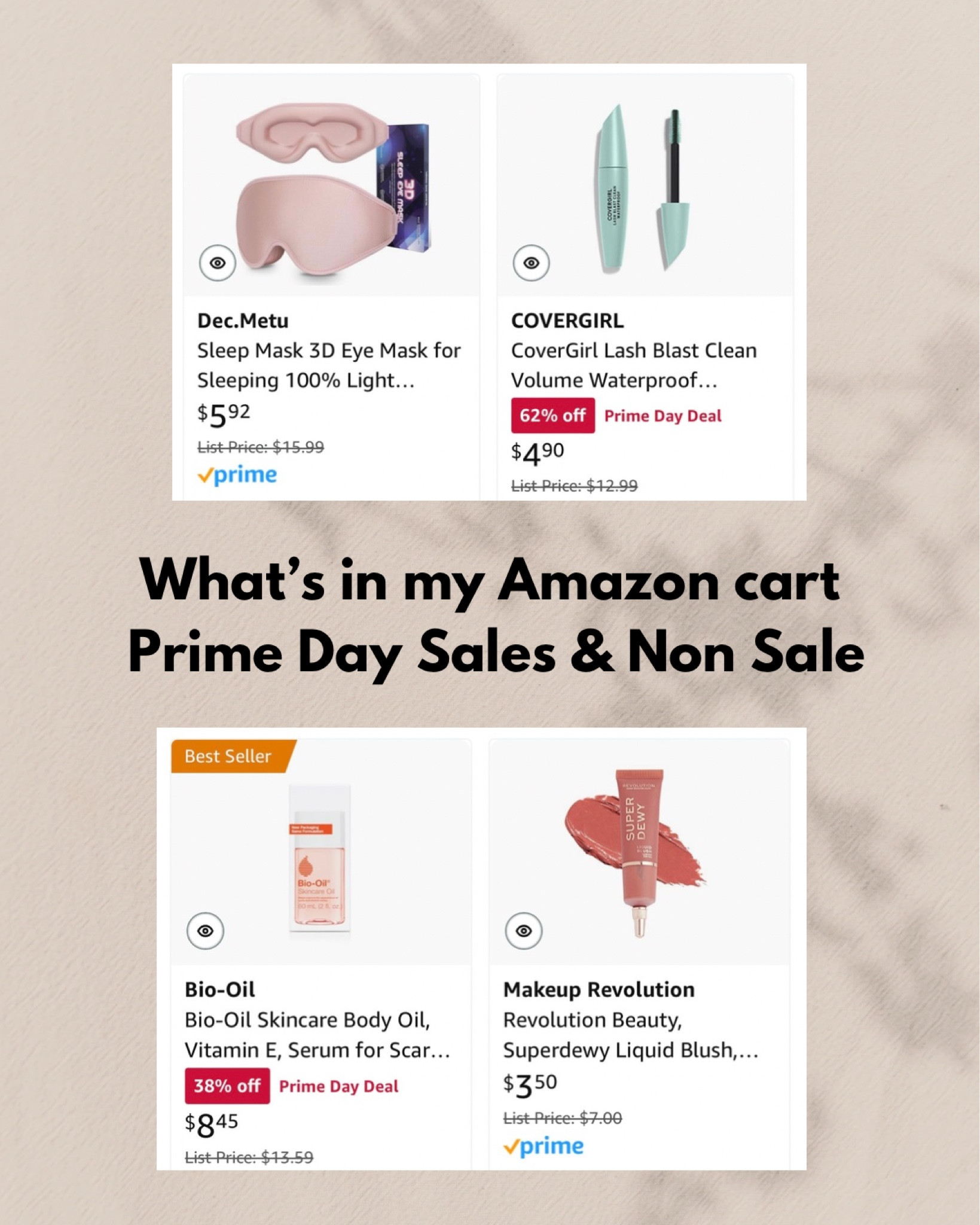 Amazon Prime Day deals + more Amazon deals 

#LTKSummerSales #LTKSaleAlert #LTKBeauty