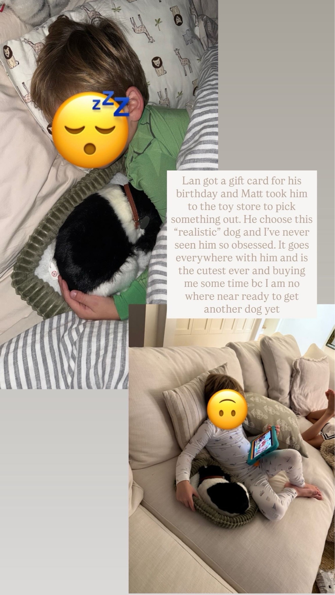 Landon spent a birthday gift card on this “realistic” dog and I have never seen him so obsessed with something. So many different breeds and under $50 of holiday shopping!

#LTKmomlife #LTKKids