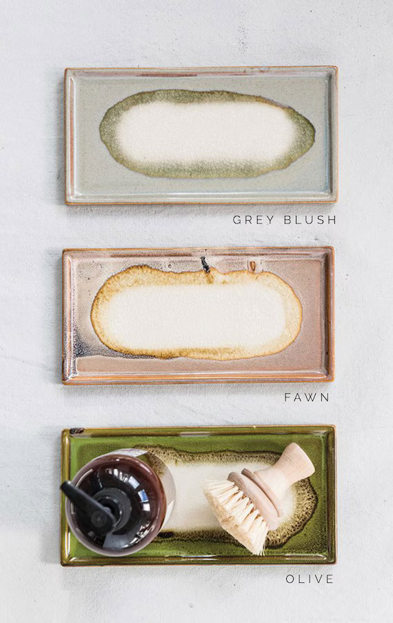 Stoneware Soap Dispenser Tray | Etsy (US)