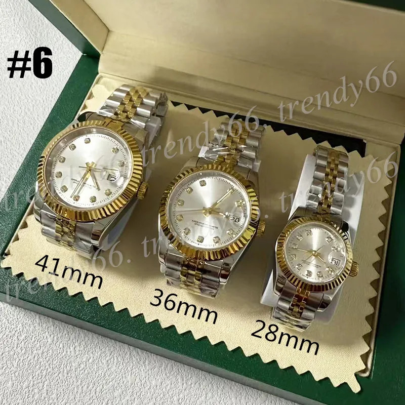 28mm/36mm/41mm Fashion Stainless Steel Strap Watches for Women and Men Women's Watch Gifts | DHGate