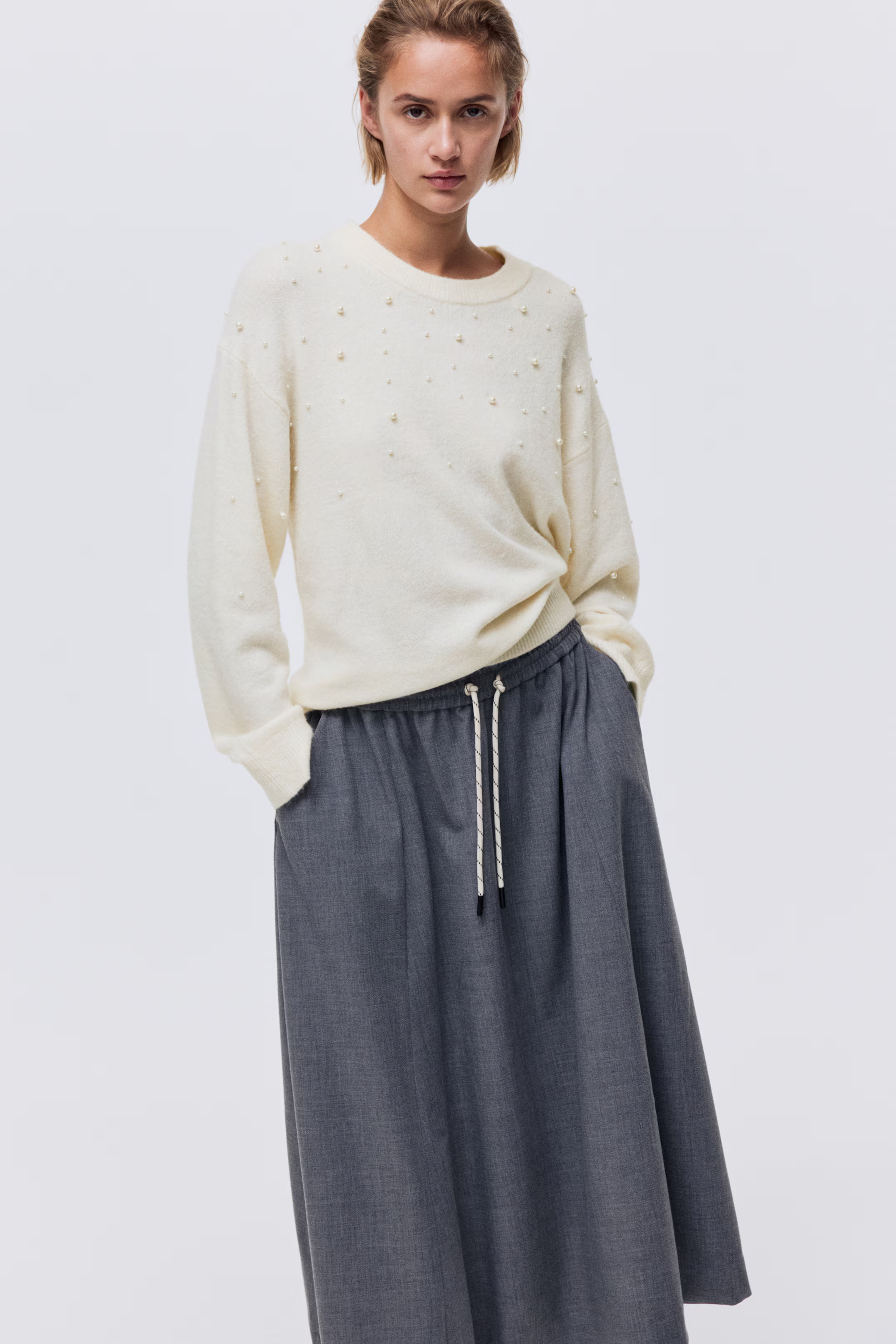 Embellished jumper | H&M (UK, MY, IN, SG, PH, TW, HK)
