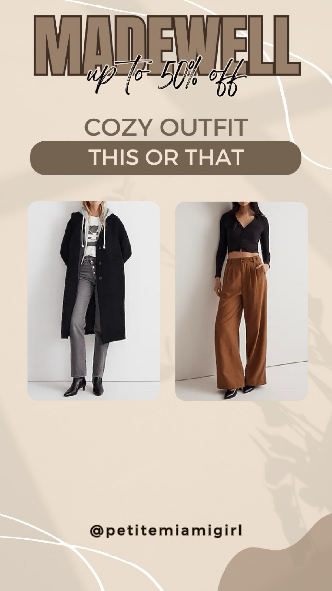 Madewell sale up to 50% off.

#LTKsalealert #LTKstyletip #LTKCyberWeek