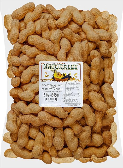 Naturalee Peanuts, In Shell 2 lbs - Roasted, Salted | Amazon (US)