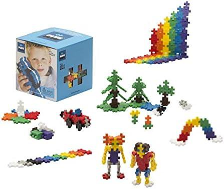 PLUS PLUS - Open Play Set - 600 Piece - Basic Color Mix, Construction Building Stem Toy, Interloc... | Amazon (US)