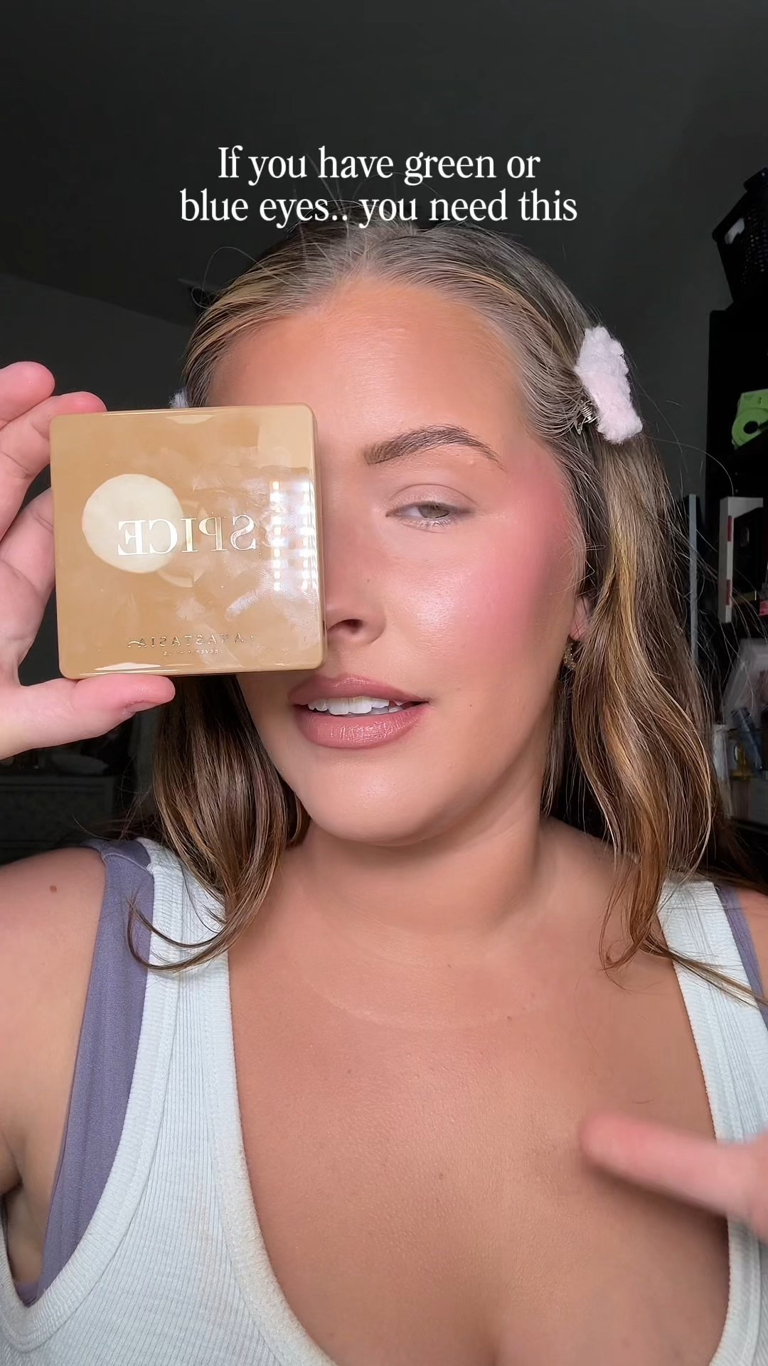 Bring out your green and blue eyes with this warm, fall-inspired ABH Spice Palette tutorial. These rich cinnamon, copper, and smoked-spice tones make eye color pop instantly while giving that soft-glam, holiday-ready look. If you love warm neutrals, easy eyeshadow tutorials, and everyday glam, this palette is a must. Linking my exact blend + brushes for a seamless, beginner-friendly finish. Perfect for holiday makeup, moms on the go, and anyone who wants a quick glow-up! 

#LTKgrwm #LTKHoliday #LTKBeauty