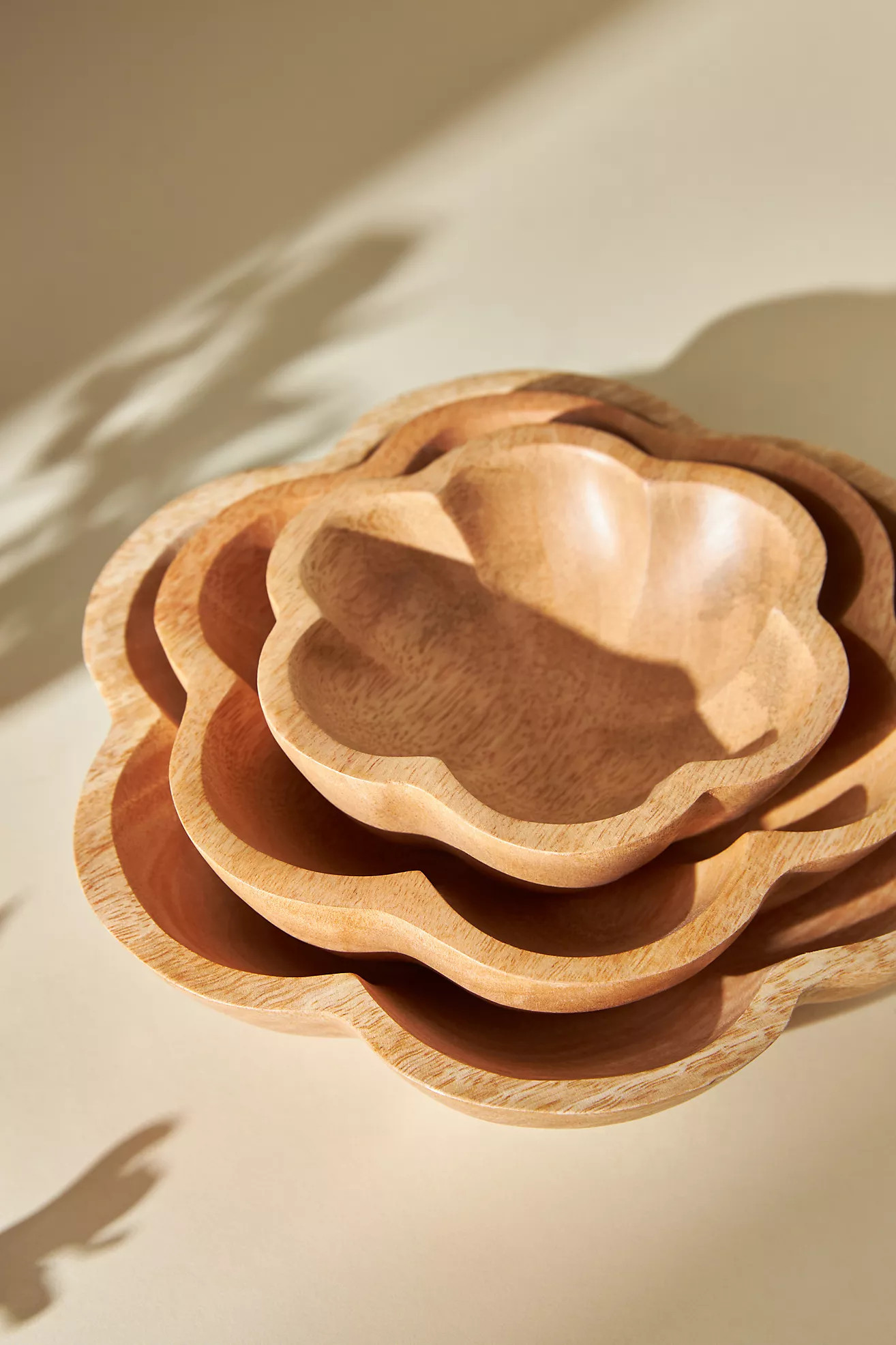 Flower Nesting Bowls, Set of 3 | Anthropologie (US)