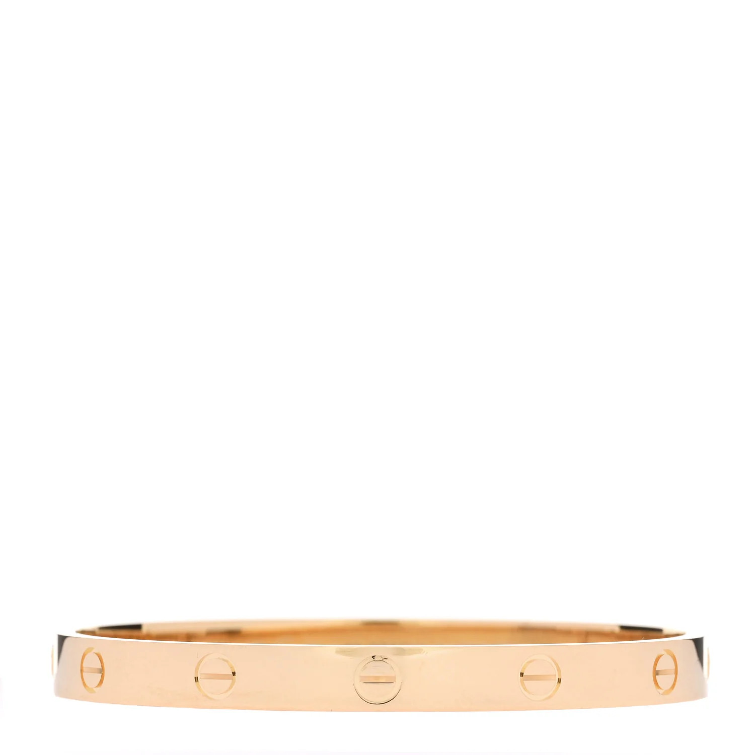 Cartier 18K Yellow Gold LOVE Bracelet 18 1906078 | FASHIONPHILE (US)