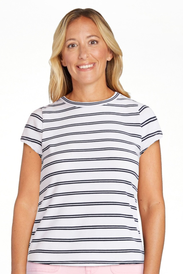 Free Assembly Women's and Women's Plus Cap Sleeve Tee, Sizes XS-4X | Walmart (US)