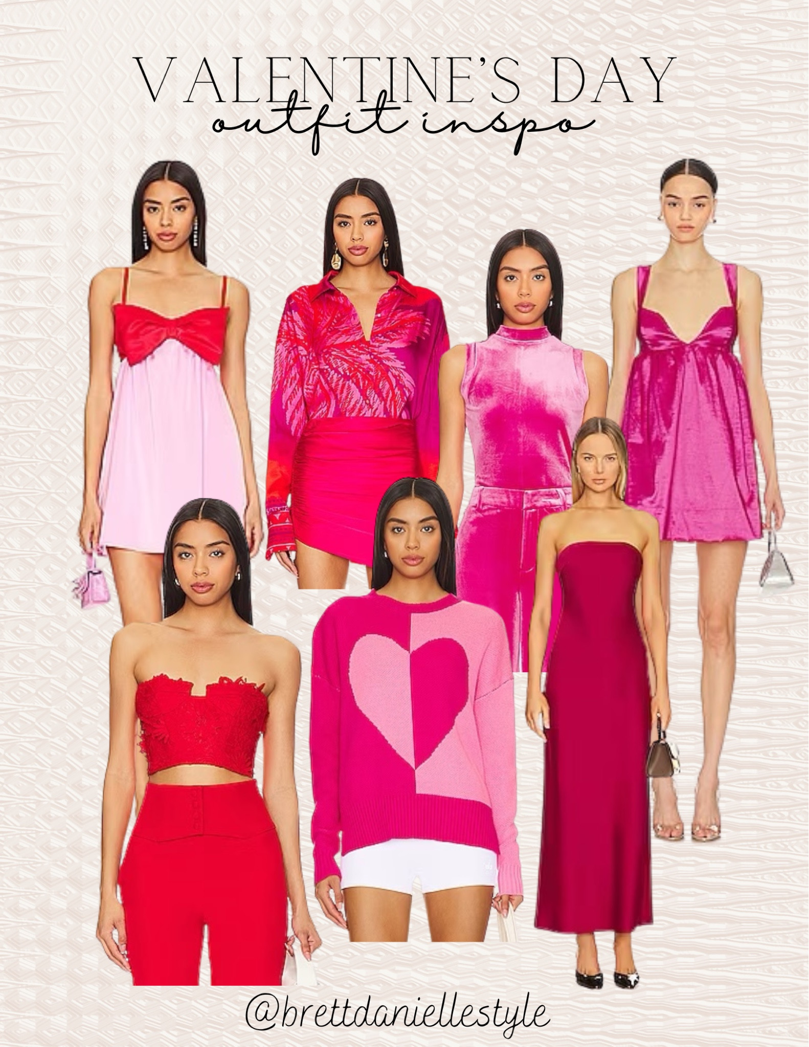 Valentine’s Day // date night // wedding guest // cocktail dress // winter fashion // winter outfits // spring fashion // pink dress // red dress 