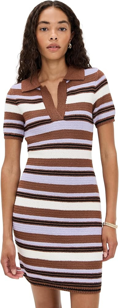 LE BOP Women's Striped Boucle Mini Dress | Amazon (US)