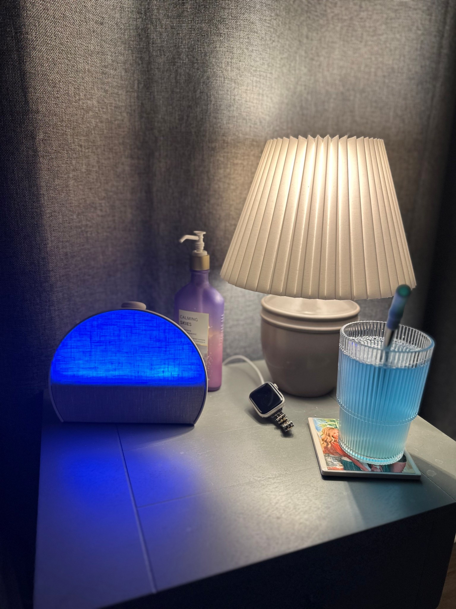 Nightstand set up!!! 

#LTKmorningroutine #LTKActive #LTKHome