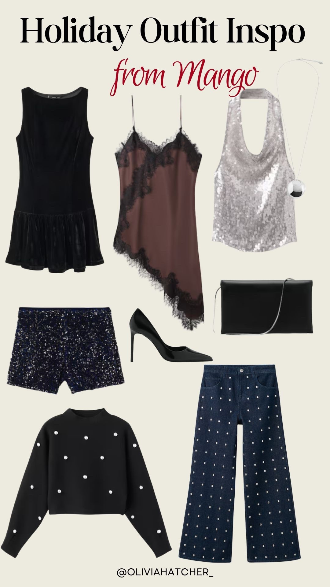 Holiday outfit inspo from Mango! 

#LTKootd #LTKHoliday