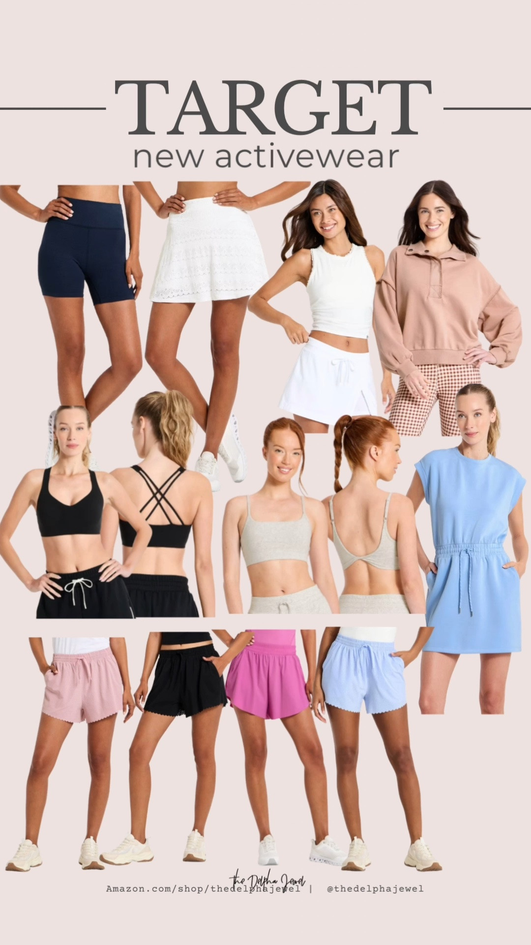 @Target activewear round up 💪🏼❤️

Womens activewear, over 40 style, work out set, travel outfits, casual style, everyday outfit, athleisure style

#LTKOver40 #LTKMidsize #LTKActive